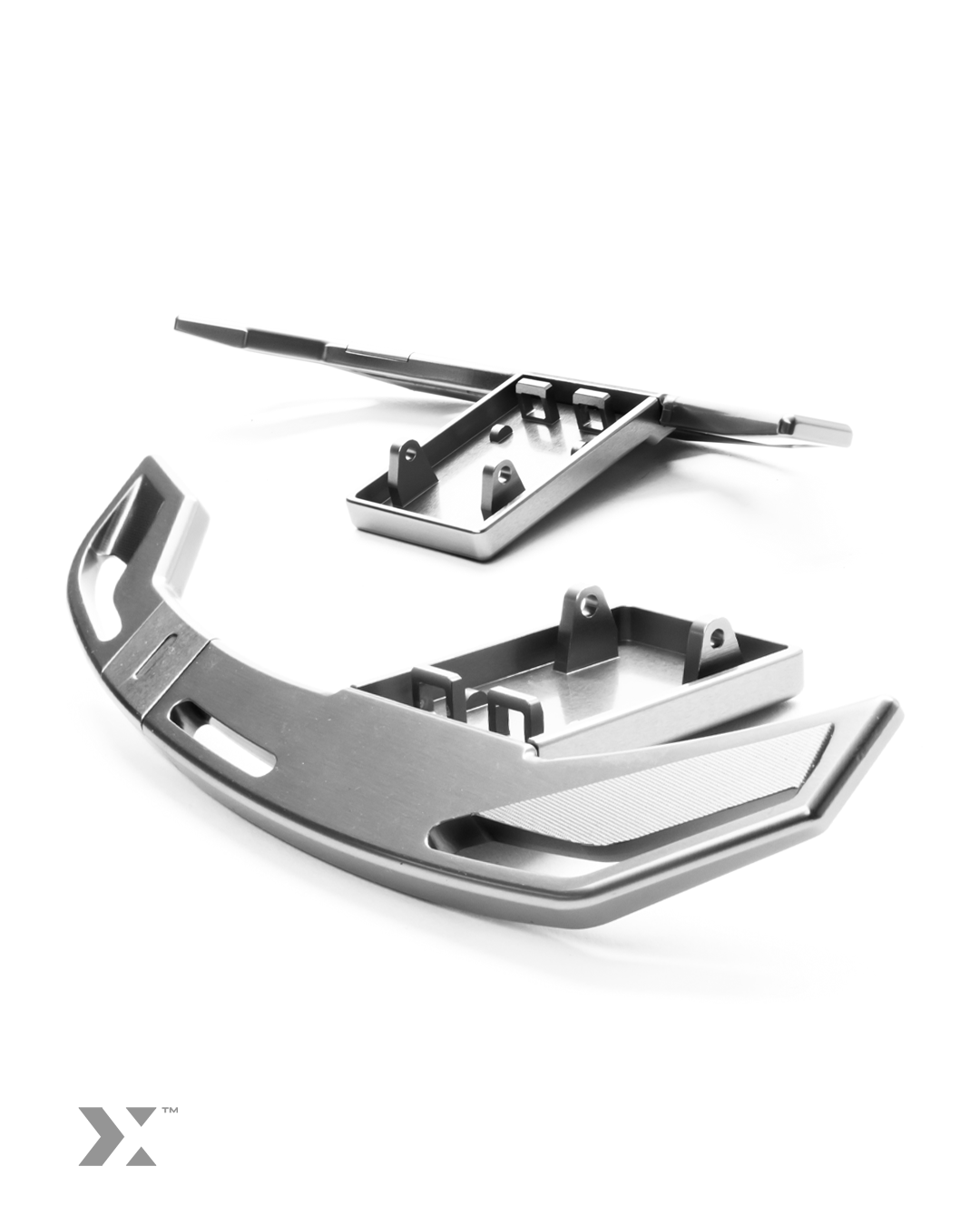 MMR Gear shift paddles | E&F series | Dark anthracite