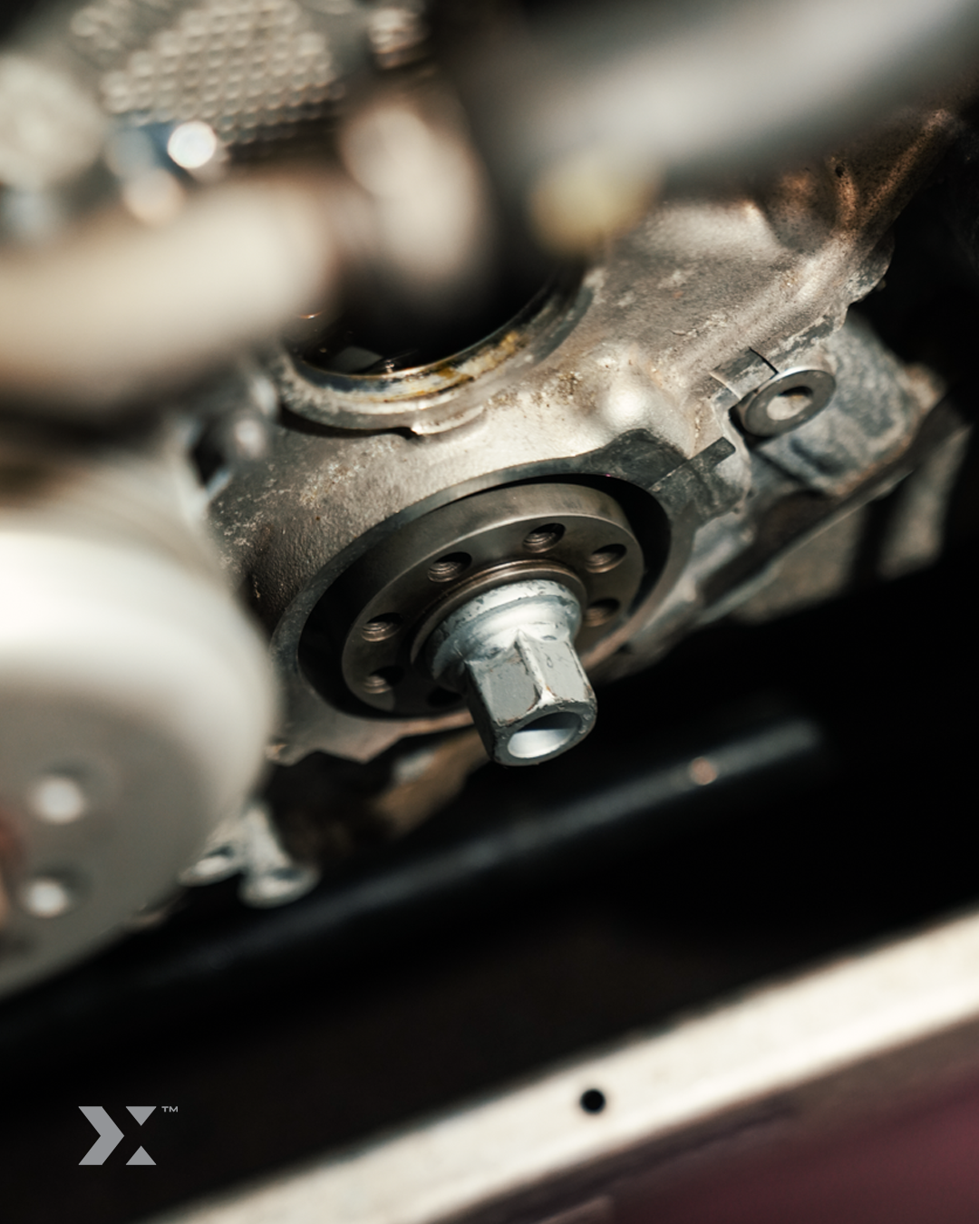 MMX Crank hub & capture plate | S55 | N55