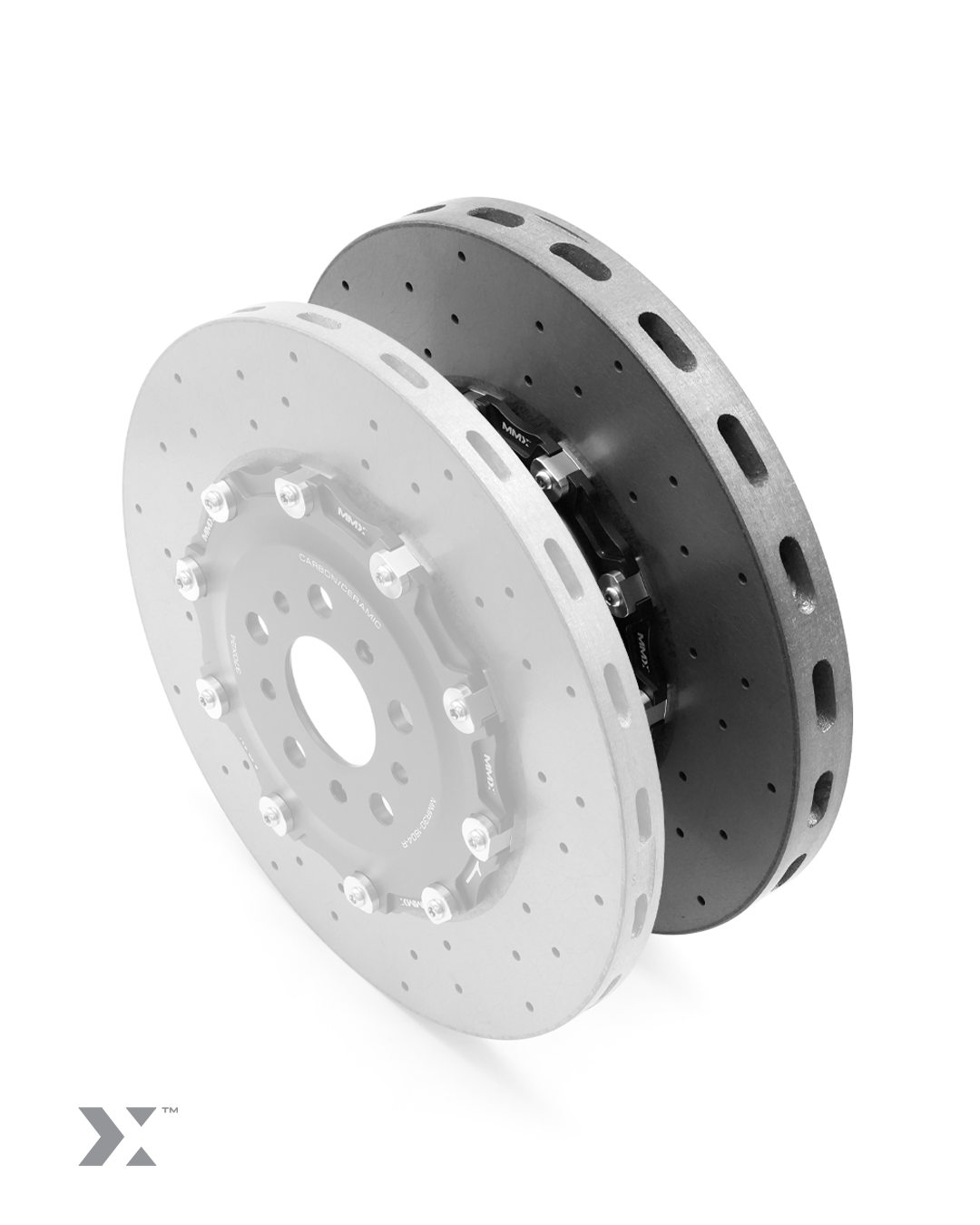 MMX 2-Piece 380mm x 36mm Carbon Ceramic front discs/rotors for BMW G8x